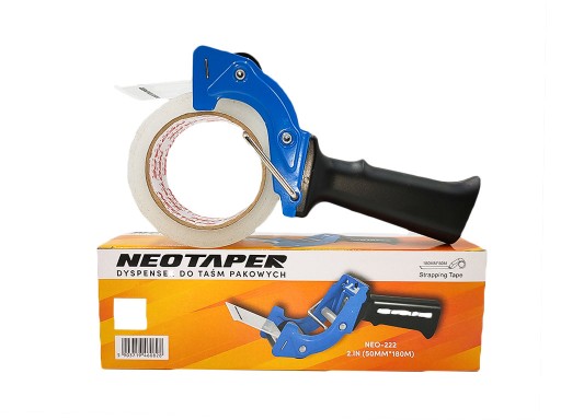 Kovový švédsky odvíjač baliacej pásky NEOTAPER NEO-222 Sealer 50mm