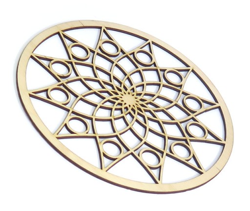 ZÁKLADNA DREAMCATCHER, OPENWORK MACRAME RING, MA60