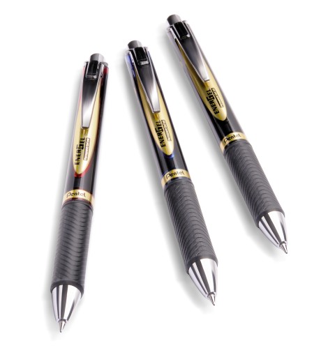 Guľôčkové pero čierne 0,5 MM ENERGEL BLP75 Pentel