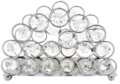 Stojan na obrúsky GLAMOUR S01 SILVER Stojan na obrúsky