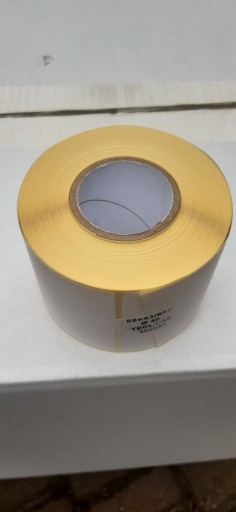 TEPELNÁ ŠTÍTKA SAMOLEPIACA ZEBRA 58x43mm 800