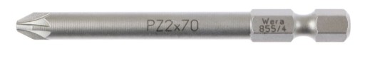 BIT 855/4 END PZ2 x 70mm 1/4'' WERA 060033