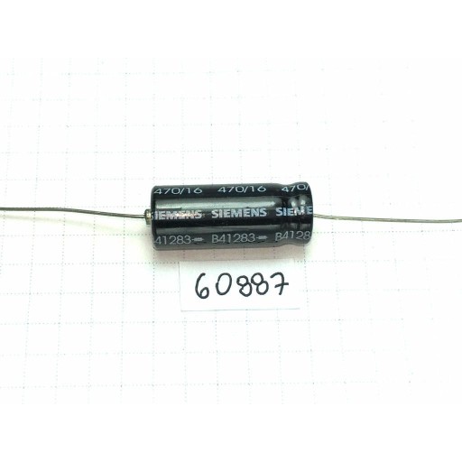 Elektrolytový kondenzátor 470uF 16V 11x27 os