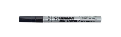 Oil Marker SNOWMAN Oil Marker 1,5mm SILVER