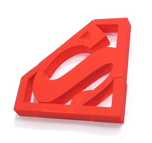 SUPER LOGO AKO SUPERMAN NA STENE PRE IZBU SB1 ST