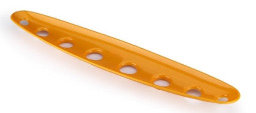 Vitamínová miska podlhovastá 45cm oranžová TESCOMA