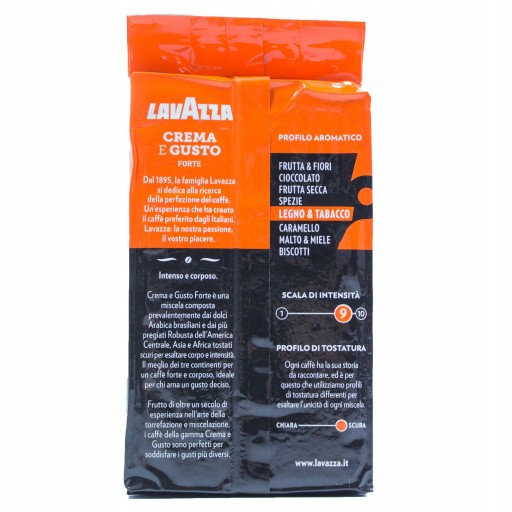 Silná mletá káva Lavazza Crema e Gusto Forte 250 g