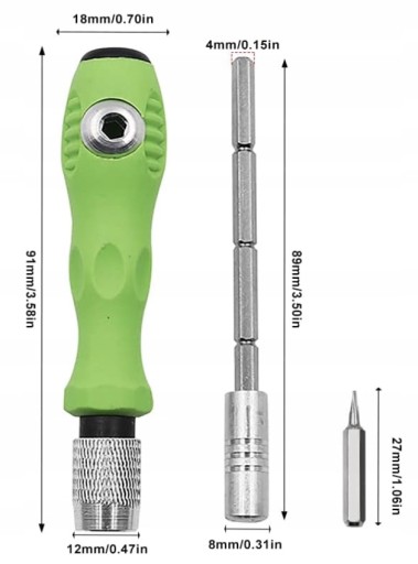 SADA PRESNÝCH SKRUTKOVAČOV 32V1 32 EL TORX BIT SADA SKRUTKOVAČOV
