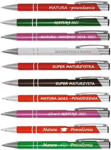 HAPPY BALLPOINT - MATURA - SKÚŠKA - 8 TRIED - ČIERNA NÁPLŇ