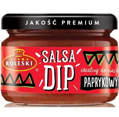 Salsa paprikový dip 240g na nachos