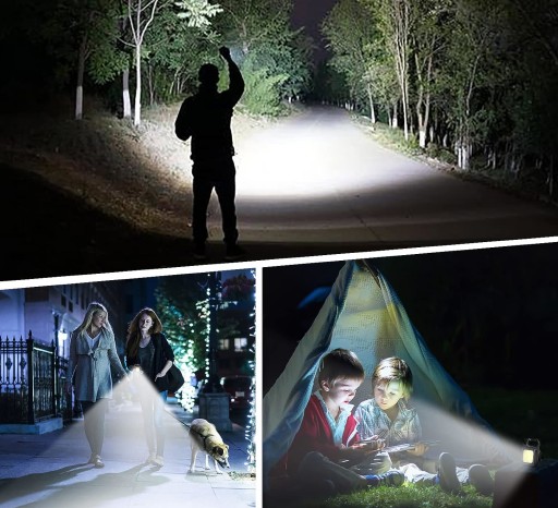 VÝKONNÁ MINI LED VRECKOVÁ LAMPA + MAGNETOVÁ KĽÚČENKA