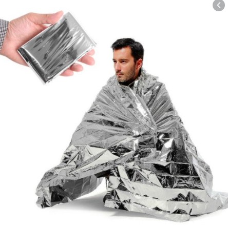 Termálna záchranná deka 210x160cm Fóliový Survival EDC Survival camp