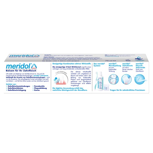GUM PROTECTION zubná pasta regenerujúca zápal MERIDOL 75 ml