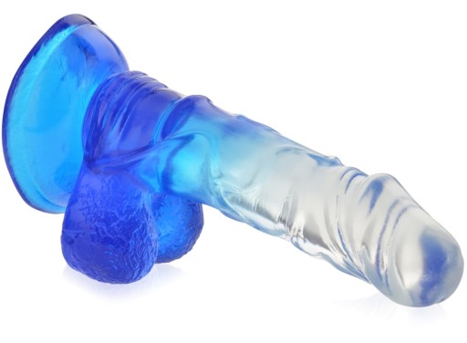 FLEXIBILNÝ PENIS 15cm GÉLOVÉ DILDO PRE ANUS VAGÍNU