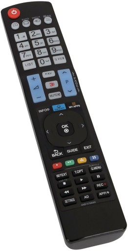 LG AKB73756502 3D ČIERNY VEĽKÝ SMART DIAĽKOVÝ OVLÁDAČ