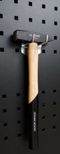 Háčik na perforovanú stenu, rukoväť 6cm x 2,5cm