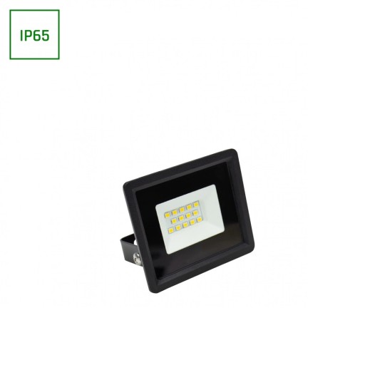 NOCTIS LUX 3 SVETLOMET 10W NW 230V IP65 90x75x27mm ČIERNA