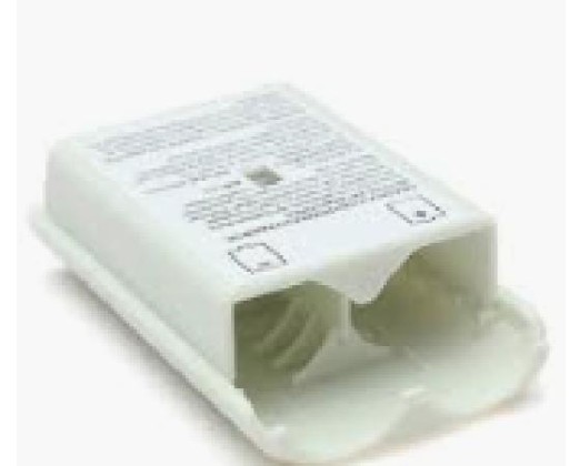 XBOX360 Kryt na batériu pre ovládač, biely