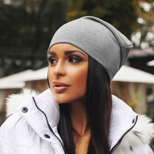 Čiapka BEANIE dámska pánska šmolka YOUTH oversize jarno-jeseň