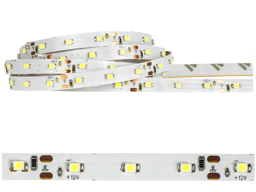 LED pásik 4,8W 12V 1m SMD 2835 Pre osvetlenie nábytku 3 farby 8mm š.