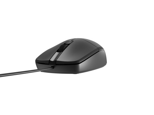 Natec RUFF PLUS 1200 DPI drôtová myš, čierna