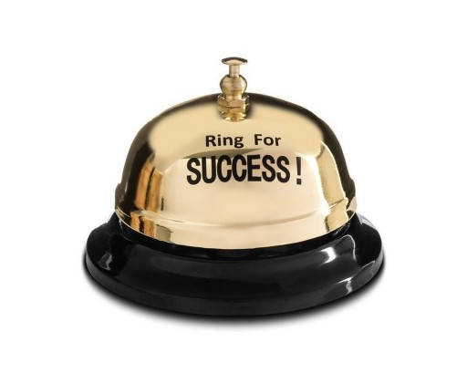 SUCCESS BELL - písací stôl RECEPCIA - zlatá