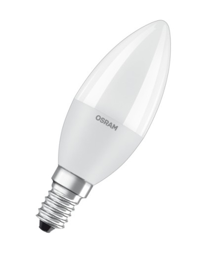 E14 LED žiarovka na sviečku 7W 806lm 200° 2700K teplá biela HODNOTA OSRAM