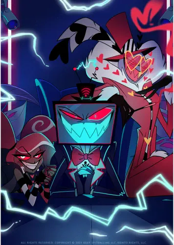 Anime Manga Plagát Hazbin Hotel HZH_058 A3