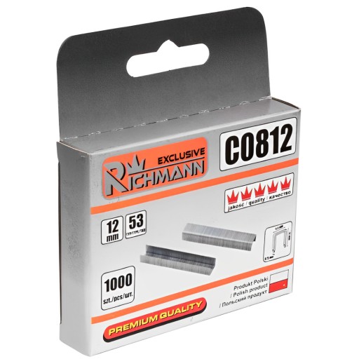 ŠTÍTKY NA ČALÚNENIE 12MM C0812 TYP 53 RICHMANN C0812