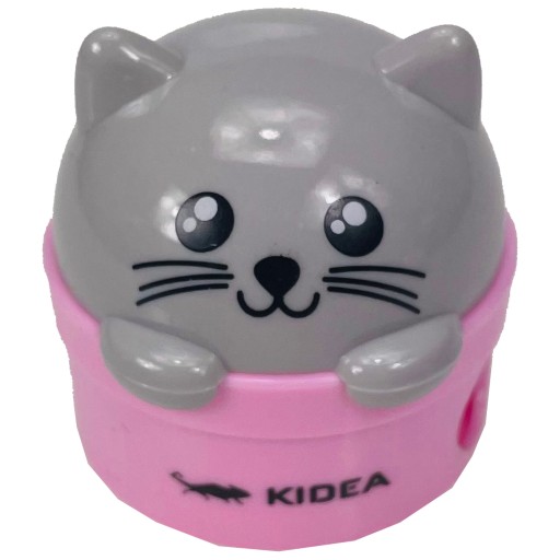 Dvojité školské orezávatko PANDA BEAR HAMSTER KIDEA MIX