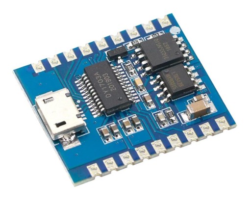 Modul MP3 prehrávača 740 DY-SV17F 4 MB SPI UART