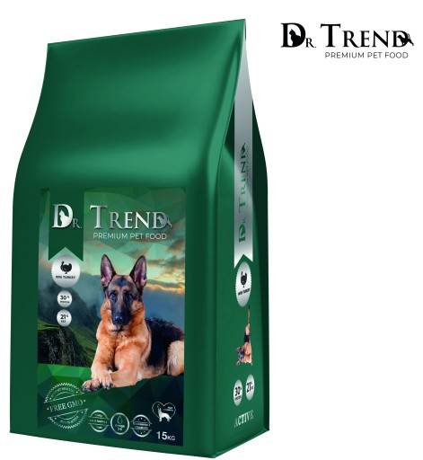 DR.TREND PREMIUM vzorka krmiva pre aktívnych psov Active WITH TURECKO 100 g