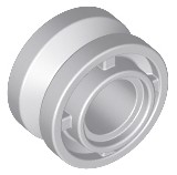 LEGO Rim 11x8 prevodový valec svetlosivý LBG 4211758 42610 - 4ks