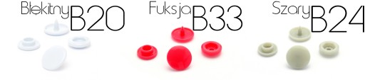 Plastové západky KAM. Patentky na oblečenie a posteľnú bielizeň