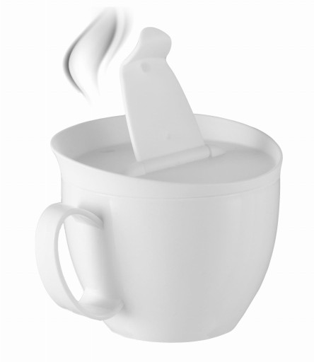 OPÄTOVNE POUŽITEĽNÝ hrnček S viečkom 250ML BI