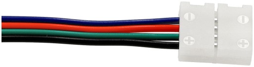Konektor pre RGB LED pásik Clip-Cable-Socket