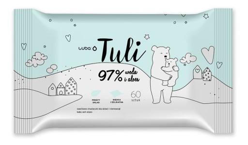 Luba Tuli vlhčené obrúsky pre deti 60 ks