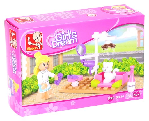 KITTOVE BLOKY U KADERNÍKA 30 ELEMENTOV. SET PRE DIEVČA B0515