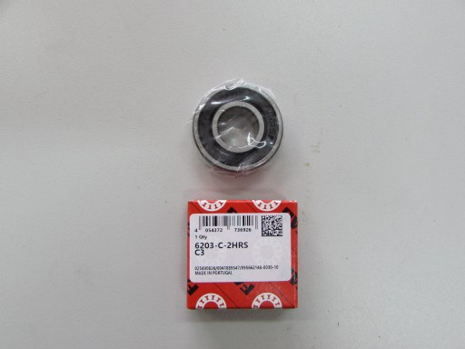 Ložisko 6203 2RS C3 FAG 17x40 klzné guľôčkové ložisko