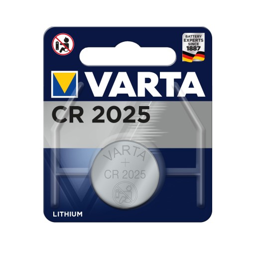 Batéria Varta CR2025, ECE2025, DL2025