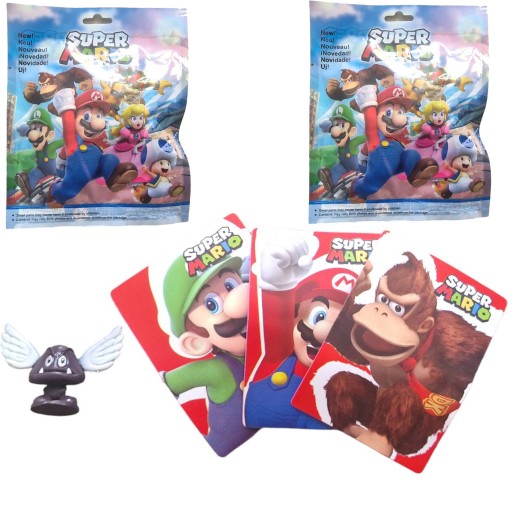 SUPER MARIO SURPRISE TAŠKA 3 KARTY - Perfektný darček