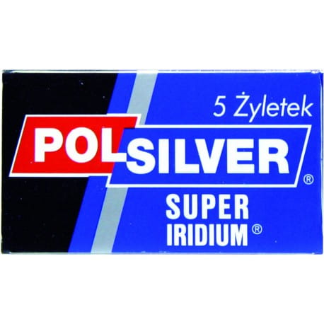 Holiace čepele Polsilver Super IRIDIUM 5 ks