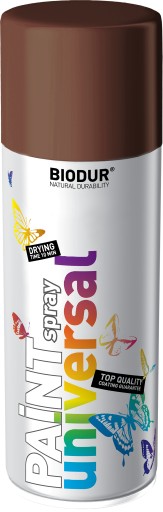 FARBA SPREJ ORIEŠKA HNEDÁ BIODUR 400ml RAL8011