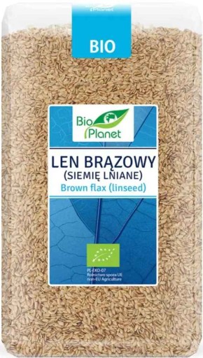 Hnedé ľanové bio ľanové semienka 1kg + sezamové semienka s xylitolom