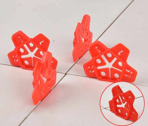 Dištančné hviezdicové krížiky na obkladačky 1-3mm 50 ks