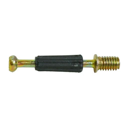 Konektor, excentrický hák, závit M6, 34 mm