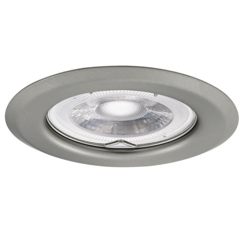 Pevné bodové svietidlo ARGUS II Gx5.3/GU10 10W IP20 matný chróm 37153