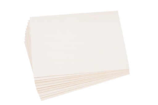 10x Brezová preglejka - 3mm - A5 210x148 - Ibadrev
