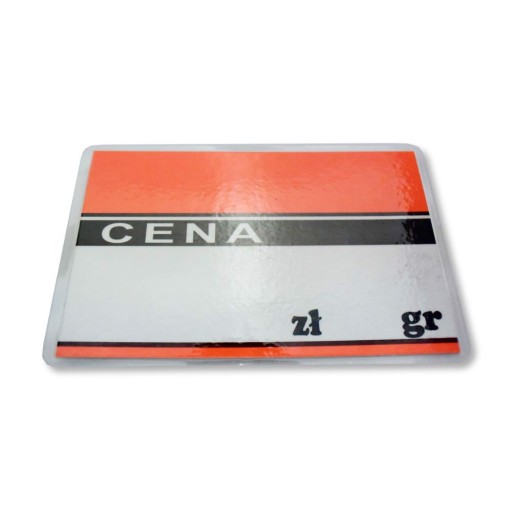 Cena 9,5x6cm laminované 50 ks