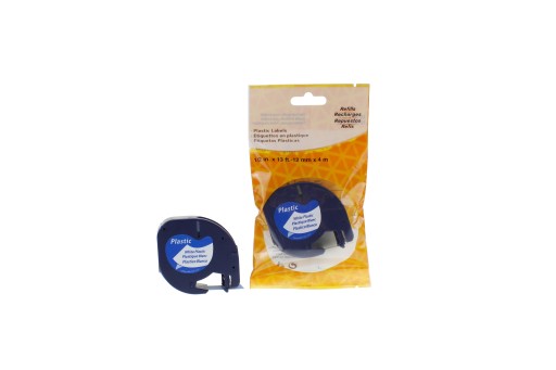 Páska pre Dymo Letratag 59422 12mm 4m biela PLAST